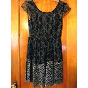 Urban Outfitters Sparkly Grey Party Dress